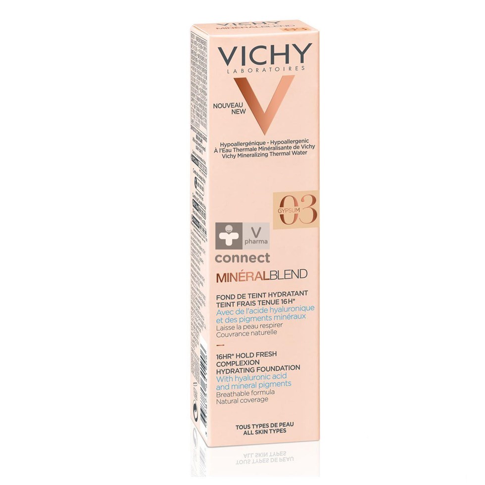 Vichy Mineralblend Fond De Teint Gypsum 03  30 ml