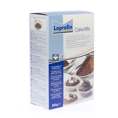 Loprofin Cake Mix Chocolade Pdr 500g