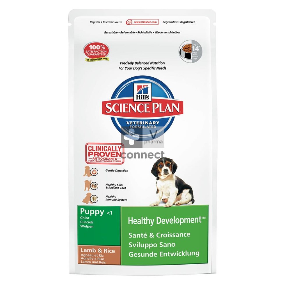 Hills Sc.plan Canine Puppy Lamb&rice 3kg 7696u