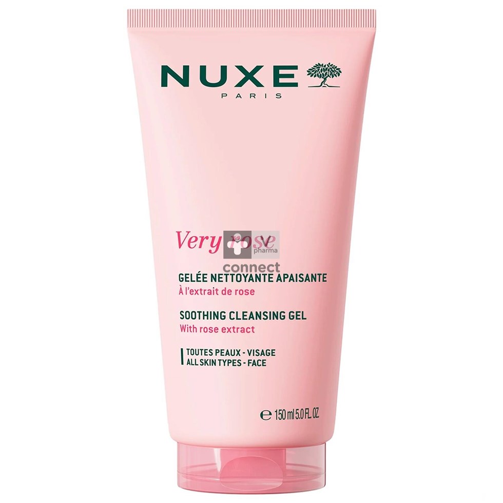 Nuxe Very Rose Gelée Nettoyante Apaisante 150 ml