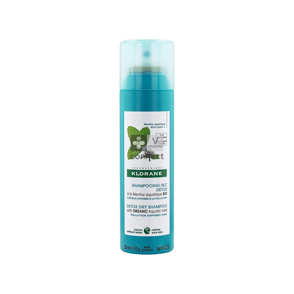 Klorane Capil. Droogsh Munt Spray 150ml