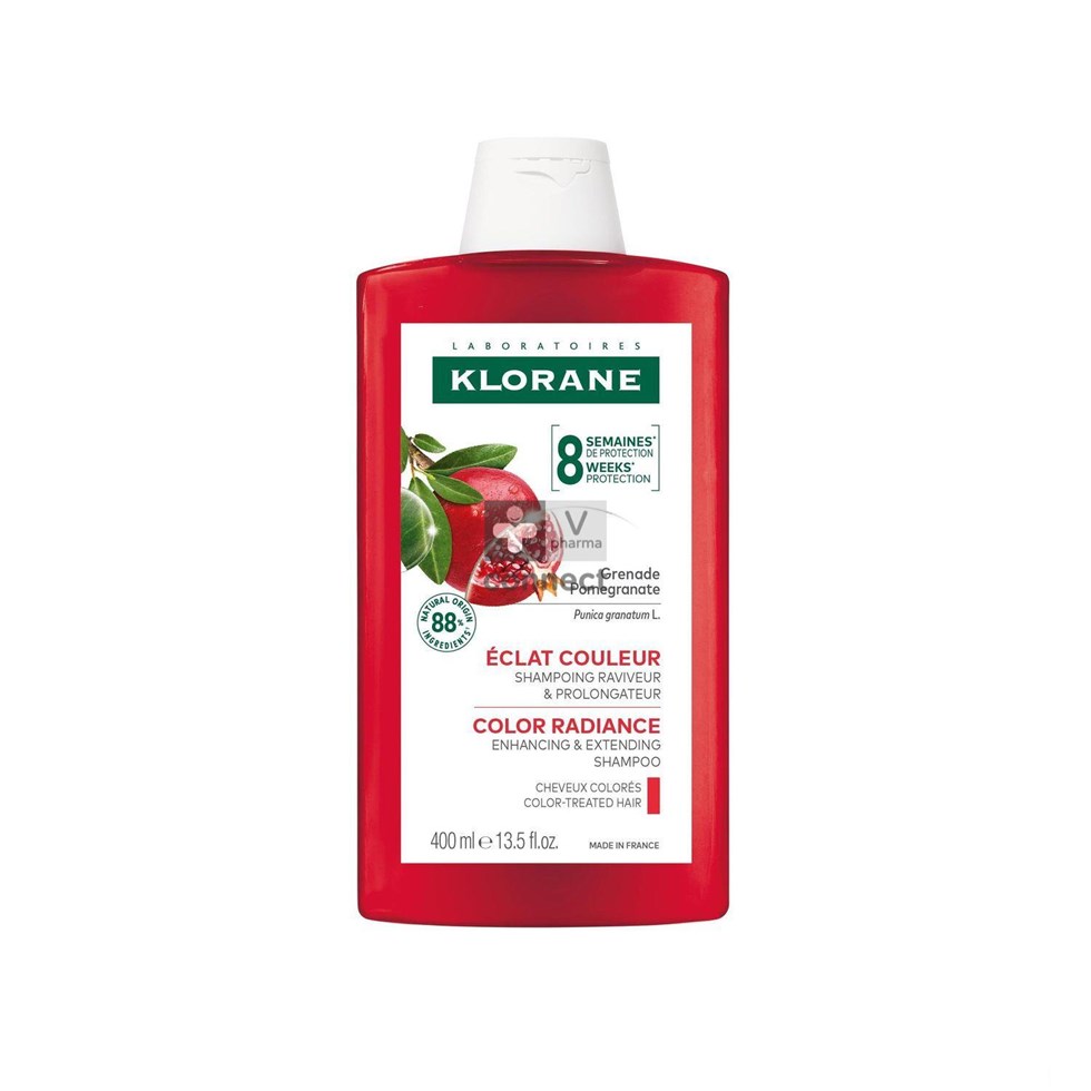 Klorane Shampooing Grenade 400 ml