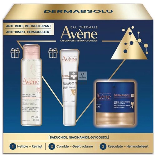 Avene Dermabsolu Coffret 3 Produits
