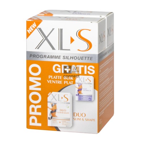 Xls Progr. Silhouette: Slim&Shape 30 Tab.+ Ventre Plat 14 Sach. gratis