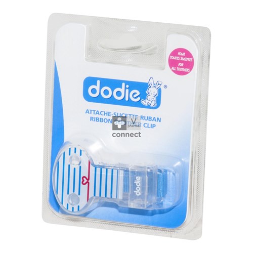 Dodie Attache Sucette Ruban