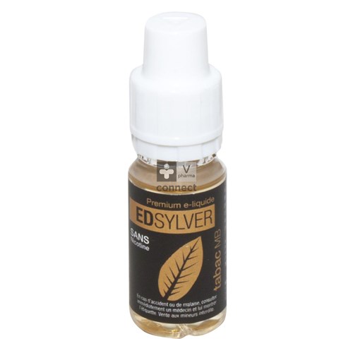 Edsylver E-liquide Z/nicotine Mb Tabak 10ml