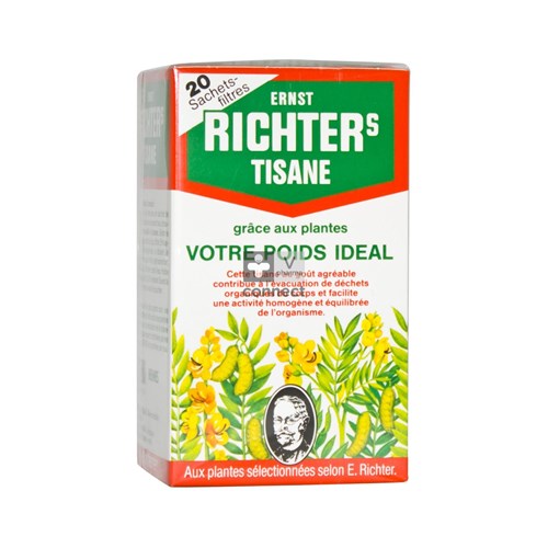 Richters Tisane 20 Sachets Filtres