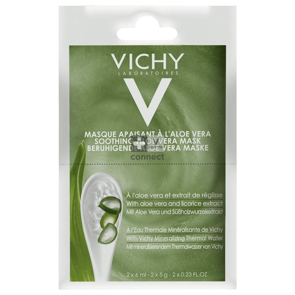 Vichy Pt Masker Aloe Vera Verzachtend 12ml