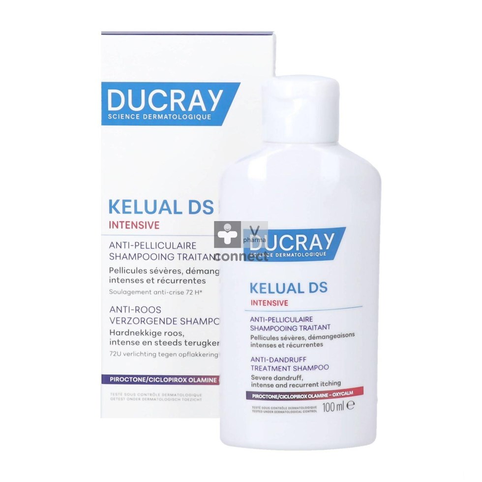 Ducray Kelual Ds Intensive Shampoing Anti-Pelliculaire 100 ml
