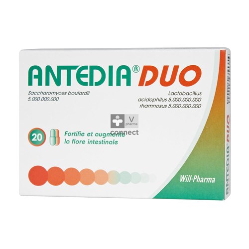 Antedia Duo 20 Gelules