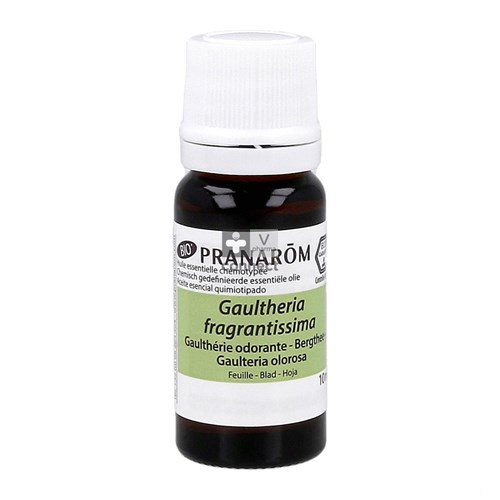 Pranarom Gaultherie Odorante Huile Essentielle Bio 10 ml