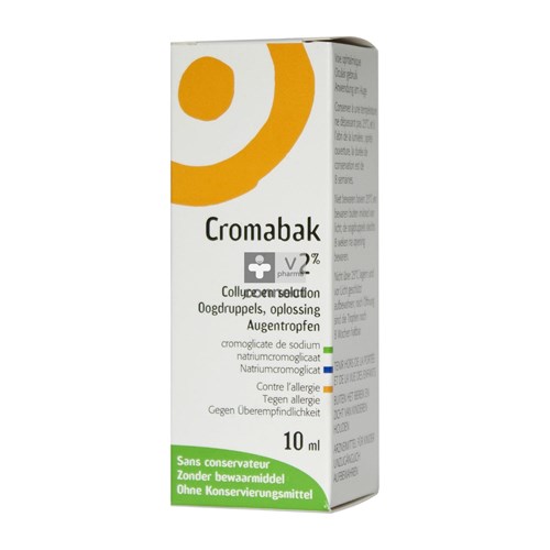 Cromabak Collyre 10ml