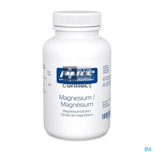 Pure Encapsulations Magnesium Citraat Caps 90