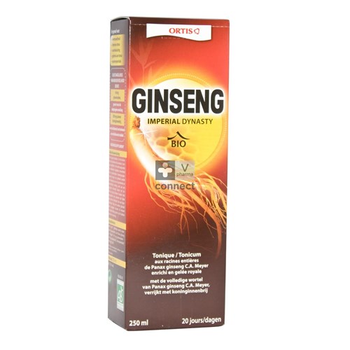 Ortis Ginseng Imperial Dynasty Bio 250 ml