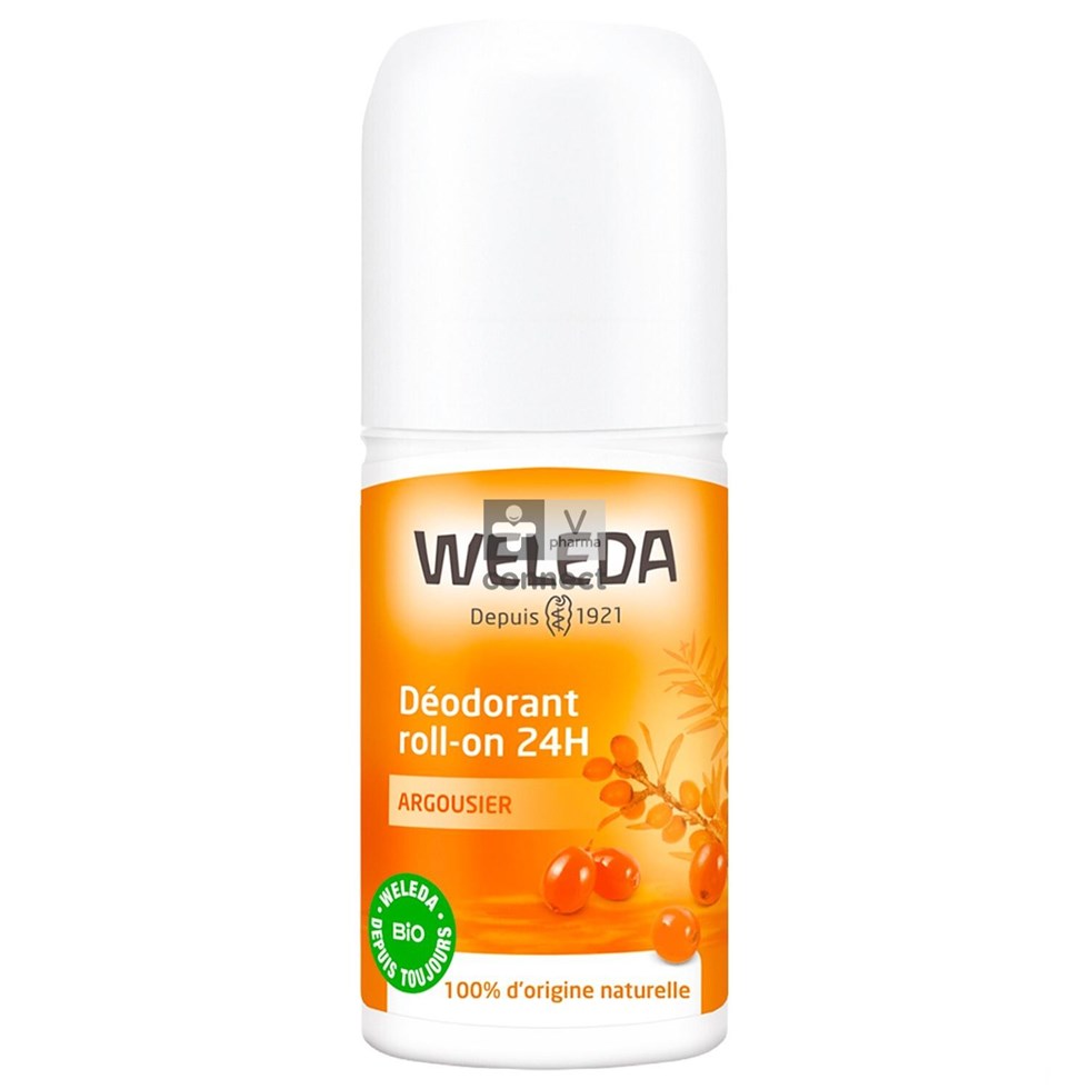 Weleda Deodorant 24H Roll On Argousier 50 ml