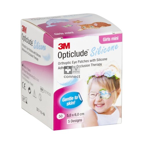 Opticlude 3m Silicone Eye Patch Girl Mini 50