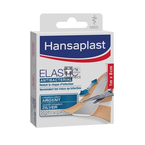 Hansaplast Med Elastic Pleister 1mx8cm 47752