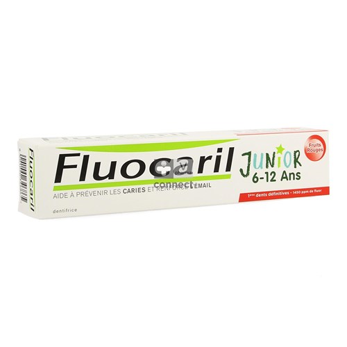 Fluocaril Junior Rood Fruit 75ml