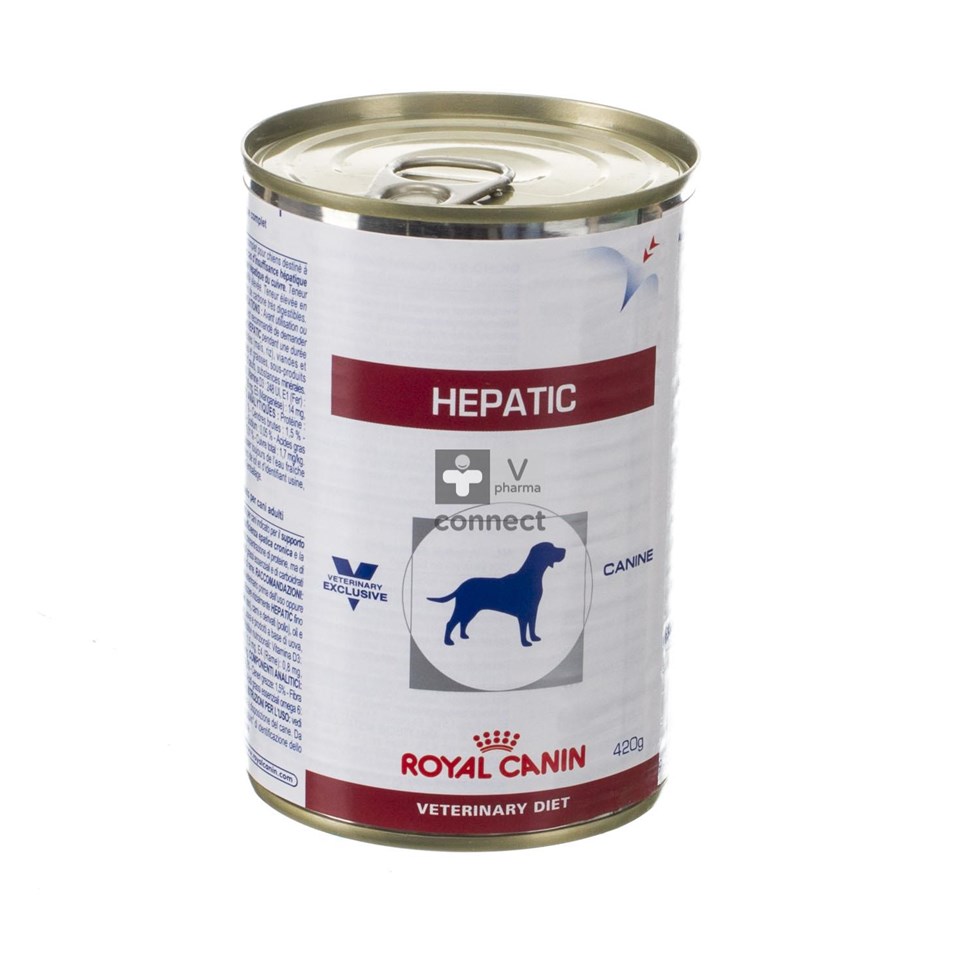 Vdiet Hepatic Canine 12x420g