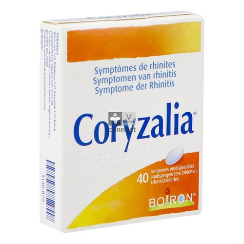 Coryzalia 40 tabletten Boiron