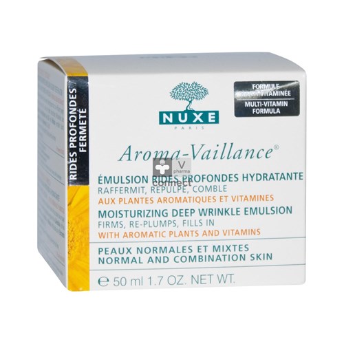Nuxe Aroma Vaillance Creme Anti Rimpel Pot 50ml