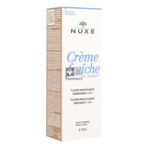 Nuxe Cr Fraiche Fluide Matifiant Pnm 50ml