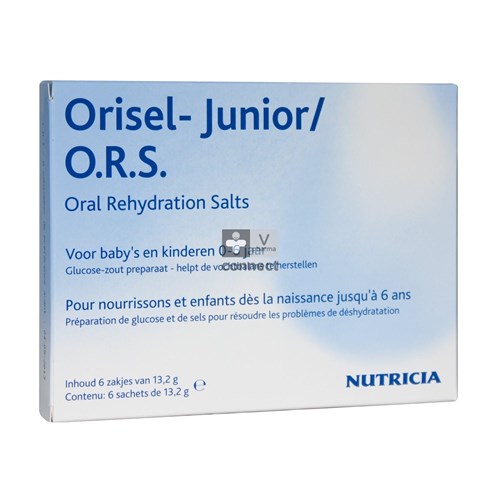 Orisel Junior O.R.S. Poudre 6 Sachets