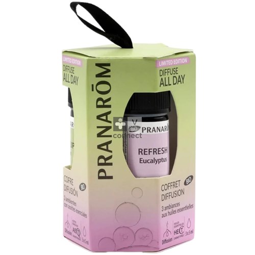 Pranarom Verst Kof Diffuse All Day 3x5ml