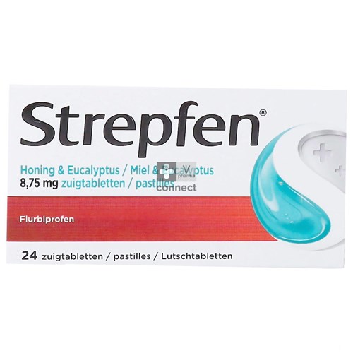 Strepfen Miel & Eucalyptus 24 Pastilles de 8,75 mg