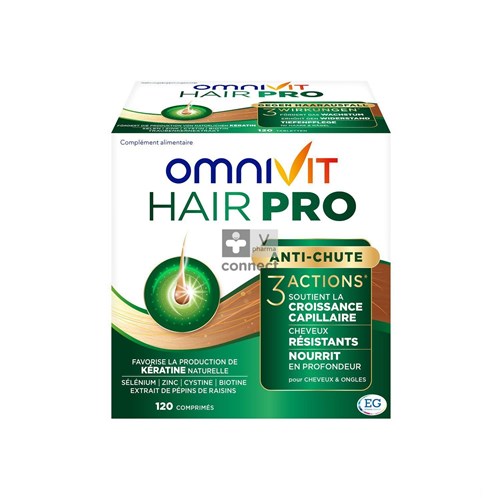 Omnivit Hair Pro Nutri Repair 120 Capsules