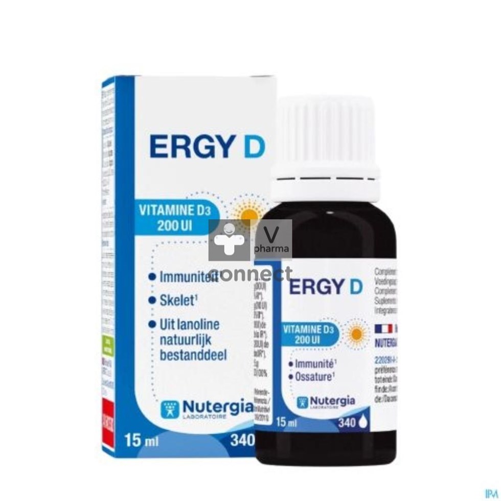 Nutergia Ergy D Flacon 15 ml