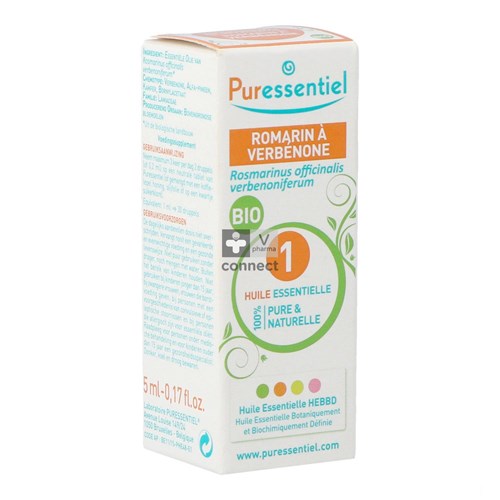 Puressentiel Eo Rozemarijn Verbena Bio5ml