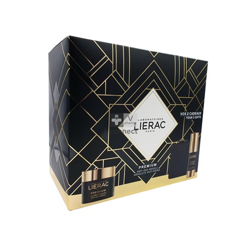 Lierac Set Premium Creme Soy + Ogen + Pochette