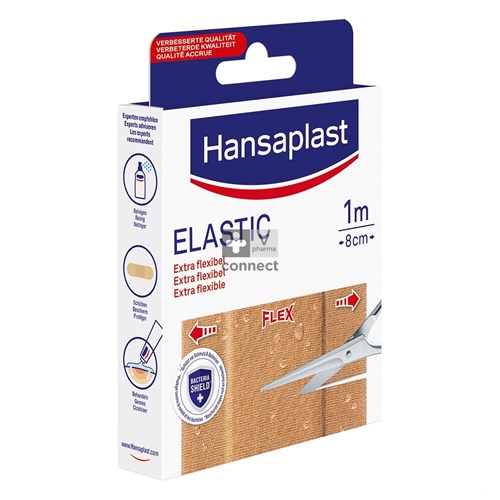 Hansaplast Med Elastic 8 cm x 1 m