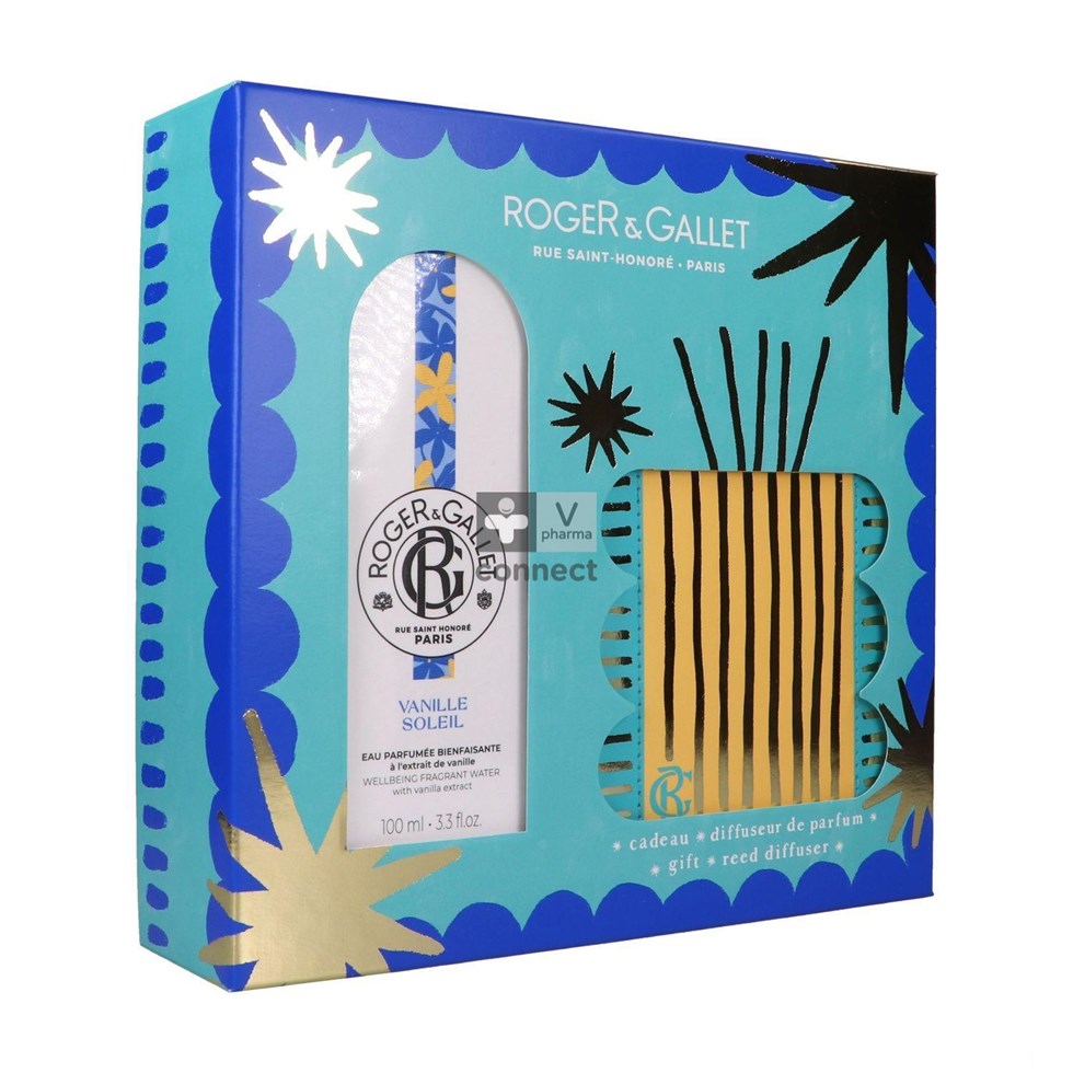 Roger&gallet Kerstset Vanille Sol. 100ml+diff 2025