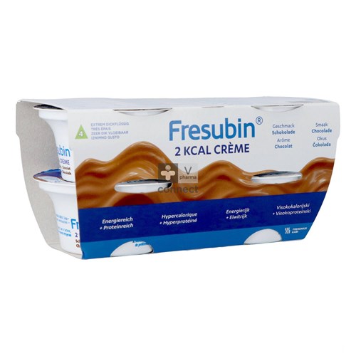 Fresubin 2 Kcal Crème 125g Chocolat/chocolade