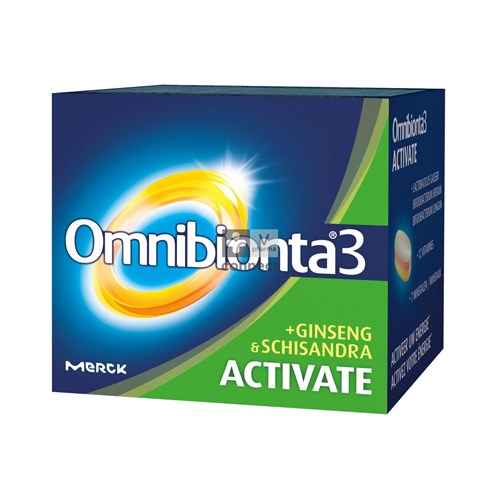 Omnibionta 3 Activate CoQ10 Ginseng 30 Comprimés