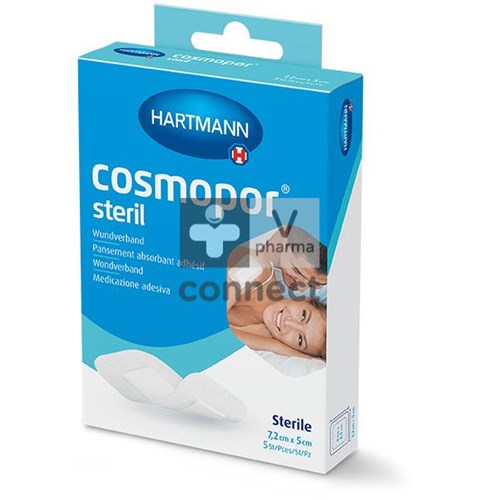 Cosmopor Sterile Selfcare 7,2x5cm 5