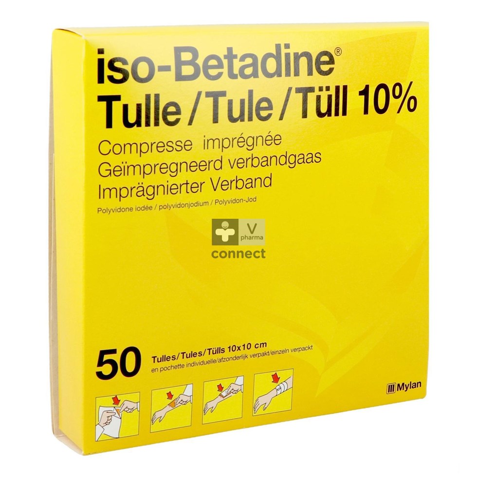 Iso Betadine Tule 50 Kompr