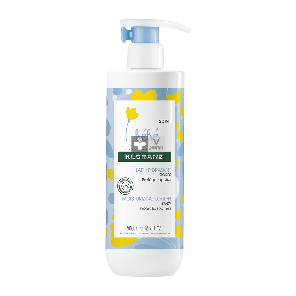 Klorane Bébé Lait Hydratant 500 ml