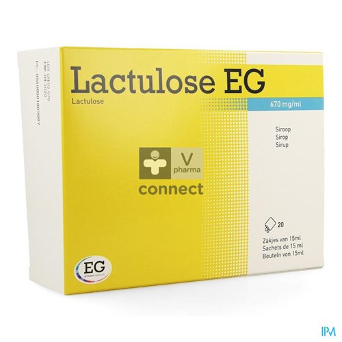 Lactulose EG 15 ml 20 Sachets Sirop