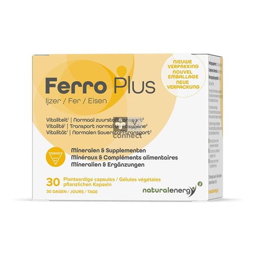 Natural Energy - Ferro Plus Caps 30