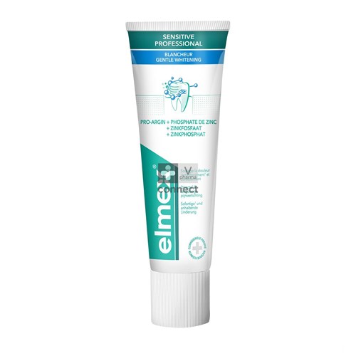 Elmex Dentifrice Sensitive Professional White 75 ml