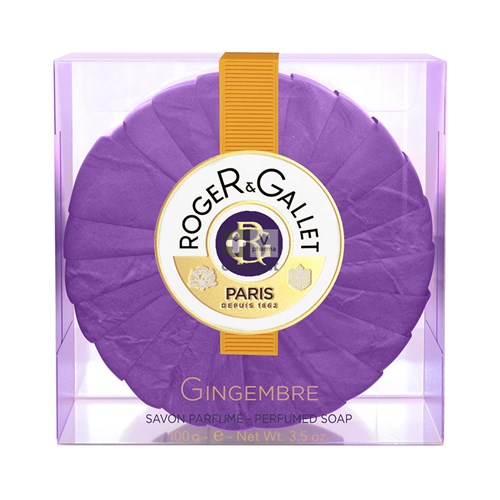 Roger&gallet Gingembre Zeep Travel Box 100g