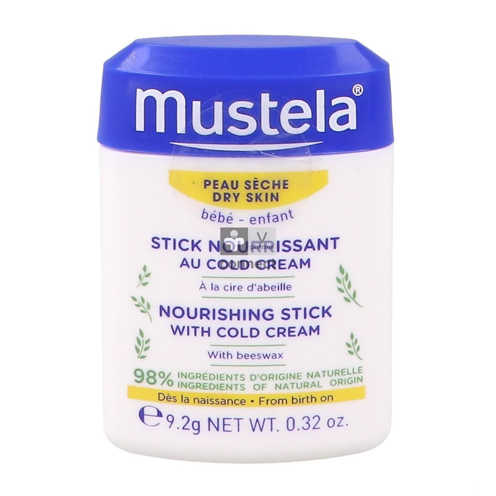 Mustela Ps Stick Voedend Cold Cream 9,2g