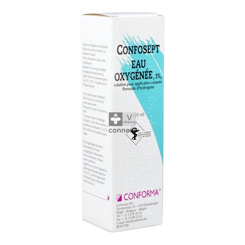 Confosept Zuurstofwater 1 X 120ml