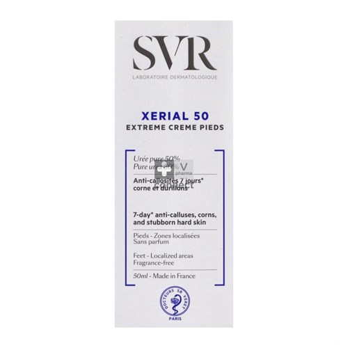 SVR Xerial 50 Extrême Crème Pieds 50 ml