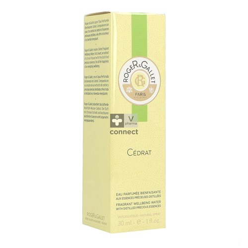 Roger & Gallet Cedrat Eau Fraiche Parfumée 30 ml