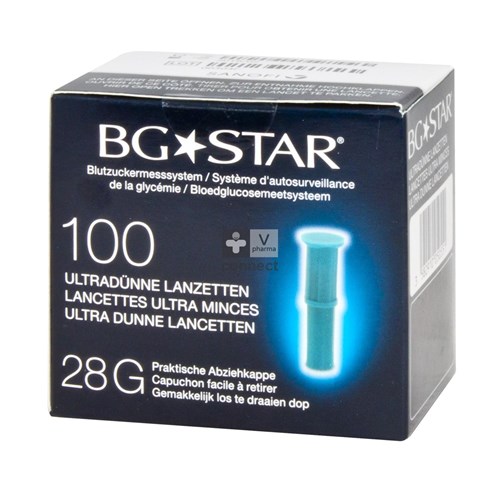IBG Star Lancettes Ultraminces 100 Pièces
