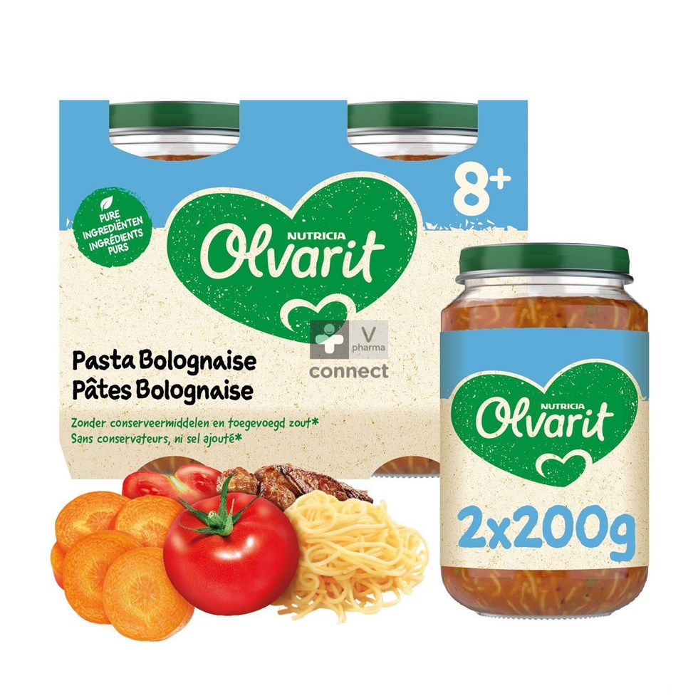 Olvarit Pates Bolognaise 2 x 200 g